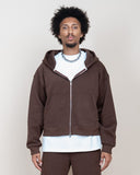 EPTM Perfect Zip Up Hoodie – Brown