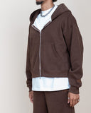 EPTM Perfect Zip Up Hoodie – Brown