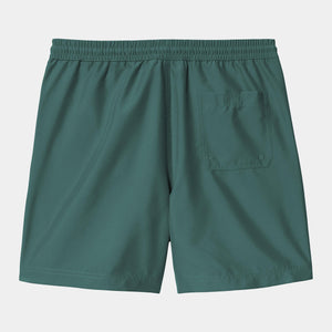 Carhartt WIP Chase Swim Trunks - Rainforest/Gold