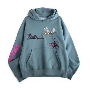 Jungles Jungles Pollinate Hoodie – Green