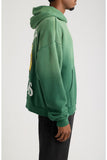 Market Smiley Lock Up Hoodie - Dark Green