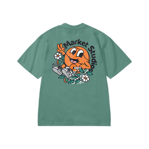 Market Chill In The Net T-Shirt – Green