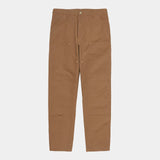 Carhartt Wip Double Knee Pant - Hamilton Brown Rinsed