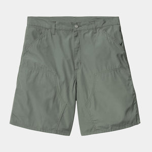 Carhartt WIP Double Knee Short - Park (Rinsed)