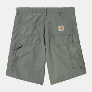Carhartt WIP Double Knee Short - Park (Rinsed)