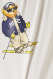 Market Bear Hitting The Slopes T-Shirt - White