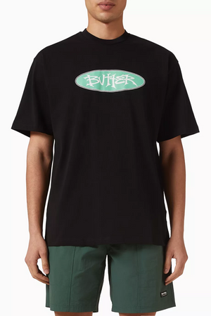 Butter Goods Tide Tee - Black