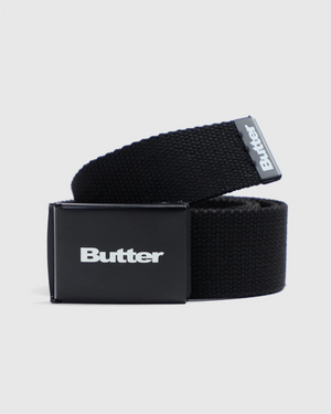 Butter Goods Logo Woven Belt – Black