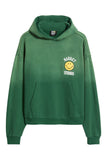 Market Smiley Lock Up Hoodie - Dark Green