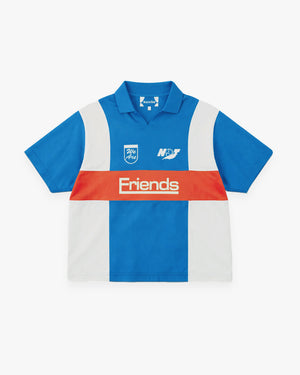 We Are Not Friends Fair Play Boxy T-Shirt - Blue