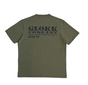 Glokk Company S.W.A.T Basic Camo Print T-shirt - Miltary Green