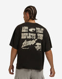 Honor the Gift Art That Reflects Tee - Black