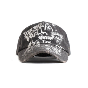 Jungles Jungles Hope You're Well Cap – Washed Black