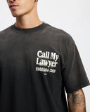 Market Call My Lawyer 3D T-Shirt – Pirate Black