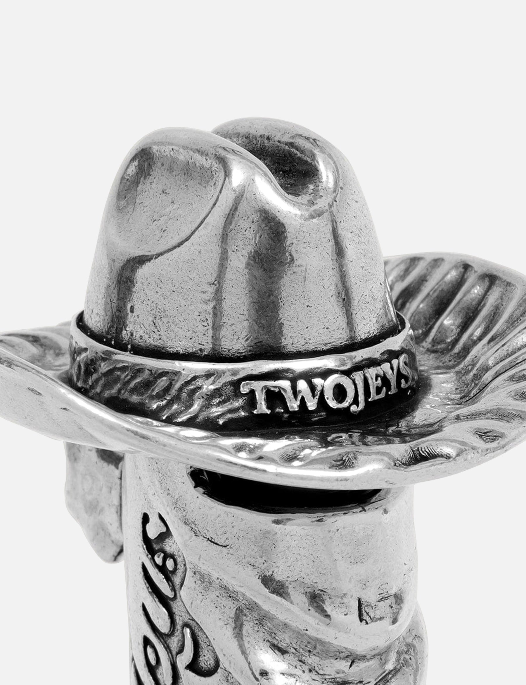 Two Jeys Icon L Holder - Silver