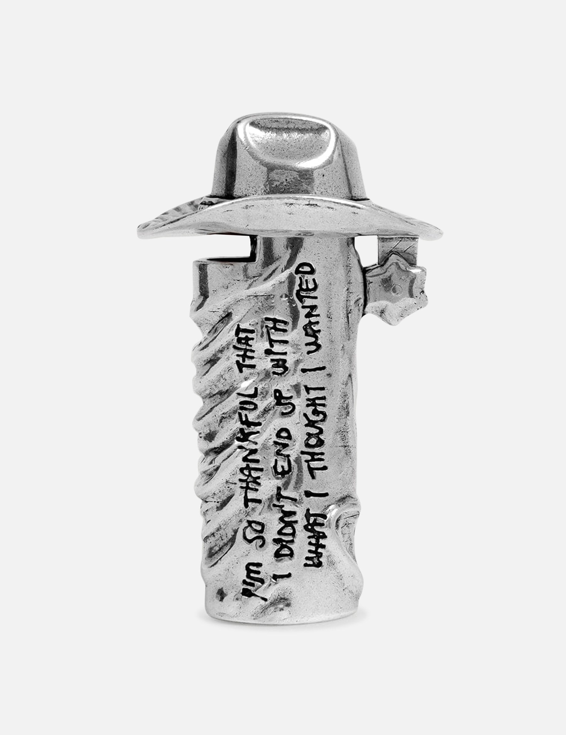 Two Jeys Icon L Holder - Silver
