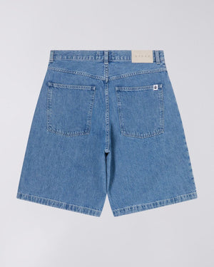 Edwin Worker Short Blue - Light Stone Washed