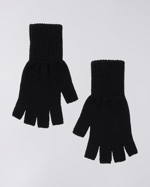 Edwin Supply Knitted Mittens – Black