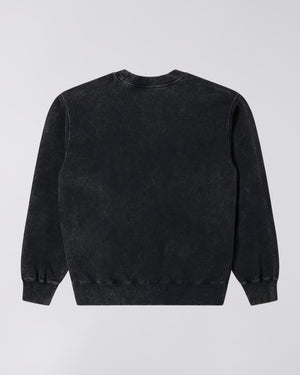 Edwin Axiom Crew Sweat – Grey Marble Fade Out