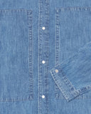 Edwin Workman Shirt LS – Blue Light Stone Washed