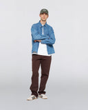 Edwin Workman Shirt LS – Blue Light Stone Washed