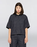 Edwin W’ Delme Shirt SS – Blue Rinsed