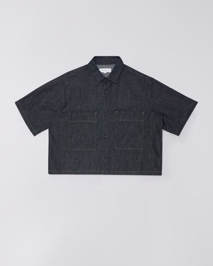 Edwin W’ Delme Shirt SS – Blue Rinsed
