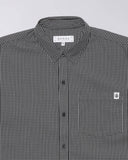 Edwin Millbury Shirt SS – Black / White