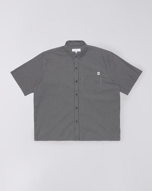 Edwin Millbury Shirt SS – Black / White