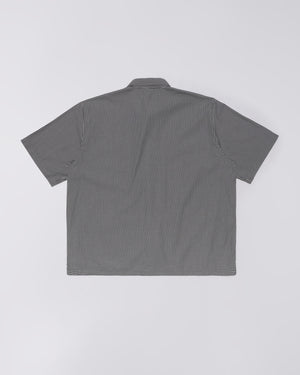 Edwin Millbury Shirt SS – Black / White