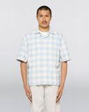 Edwin Saga Shirt SS – Light Blue Garment Washed