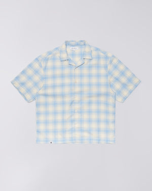Edwin Saga Shirt SS – Light Blue Garment Washed
