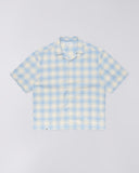Edwin Saga Shirt SS – Light Blue Garment Washed