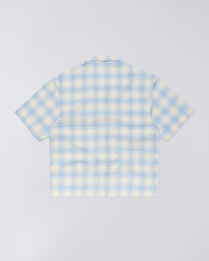Edwin Saga Shirt SS – Light Blue Garment Washed