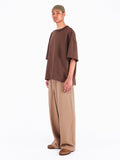 Merely Made Sand Brown Relaxing Wide String Pants