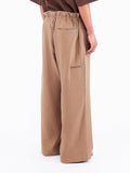 Merely Made Sand Brown Relaxing Wide String Pants