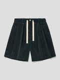 Merely Made Space Navy Micro Corduroy Super Comfy Shorts