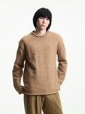 Merely Made Premium Kidmohair Nomadic Sweater - Light Brown