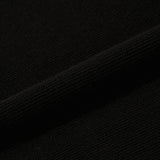Merely Made Premium Wide Shoulder Knit Sleeveless – Asphalt Black