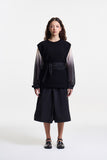 Merely Made Premium Wide Shoulder Knit Sleeveless – Asphalt Black