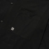 Merely Made Us Mesh Cropped Shirt – Cool Black