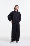 Merely Made Us Mesh Cropped Shirt – Cool Black