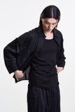 Merely Made Us Mesh Cropped Shirt – Cool Black