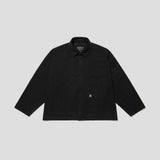 Merely Made Us Mesh Cropped Shirt – Cool Black