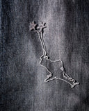 TwoJeys Sketchy Stars Necklace – Silver