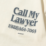 Market Call My Lawyer 3D T-Shirt - White