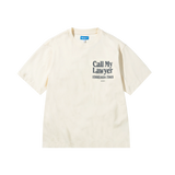 Market Call My Lawyer 3D T-Shirt - White