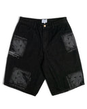 Individualist Picasso Denim Big Boy Shorts – Black
