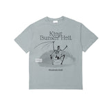Students King Bunker Hell T-shirt - Moss