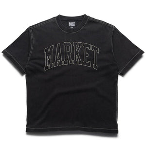 Market Big Stitch T-Shirt - Black